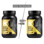MuscleBlaze Whey Gold, 100% Whey Protein 1kg - Image 2