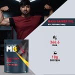 MuscleBlaze Mass Gainer XXL 1kg - Image 2