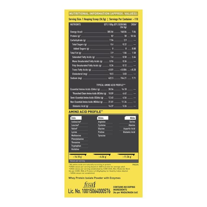 MuscleBlaze Whey Gold, 100% Whey Protein 4kg Rich Milk Chocolate - Image 5