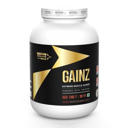Born Athlete Gainz - Extreme Muscle Gainer | Creatine & Amino Acids