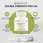 Born Athlete Omega 3 Fish Oil - Double Strength with EPA 330mg & DHA 220mg | Supports Heart Health, Joint Flexibility & Reduces Inflammation - Image 3