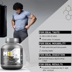 MuscleBlaze Biozyme Iso-Zero, Low Carb, 100% Pure Whey Protein Isolate with USA Patent-Published |Labdoor USA Certified, 27 g Pure Isolate Whey Per Scoop (Ice Cream Chocolate, 2 kg / 4.4 lb) - Image 7