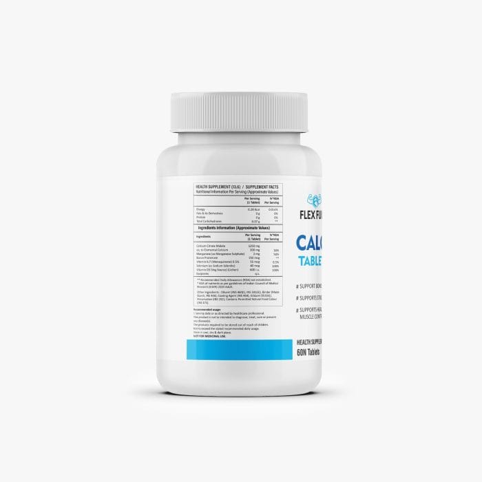 Flex Fuel Calcium Tablets – 60 Tablets - Image 3