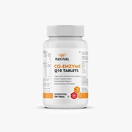 Flex Fuel Co-Enzyme Q10 Tablets – 60 Tablets