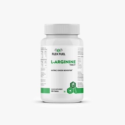 Flex Fuel L-Arginine Tablets – Nitric Oxide Booster (90 Tablets)