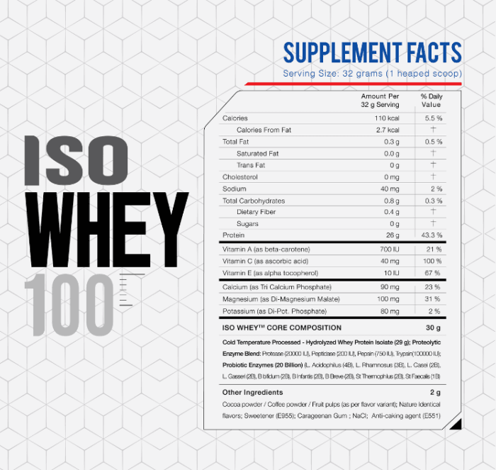 Freak Labs Iso whey 100 - Image 2