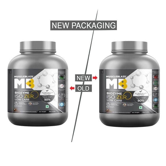 MuscleBlaze Biozyme Iso-Zero (Ice Cream Chocolate, 2 kg) - Image 6