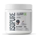 Optimum Nutrition Isopure 100% Creatine Monohydrate Micronized, 250g- 83 servings, Increase Lean Muscle Mass, Enhances Muscular Endurance