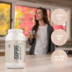 Isopure Zero Carb Protein– 1 kg / 2.2 lbs (Unflavoured) - Image 3