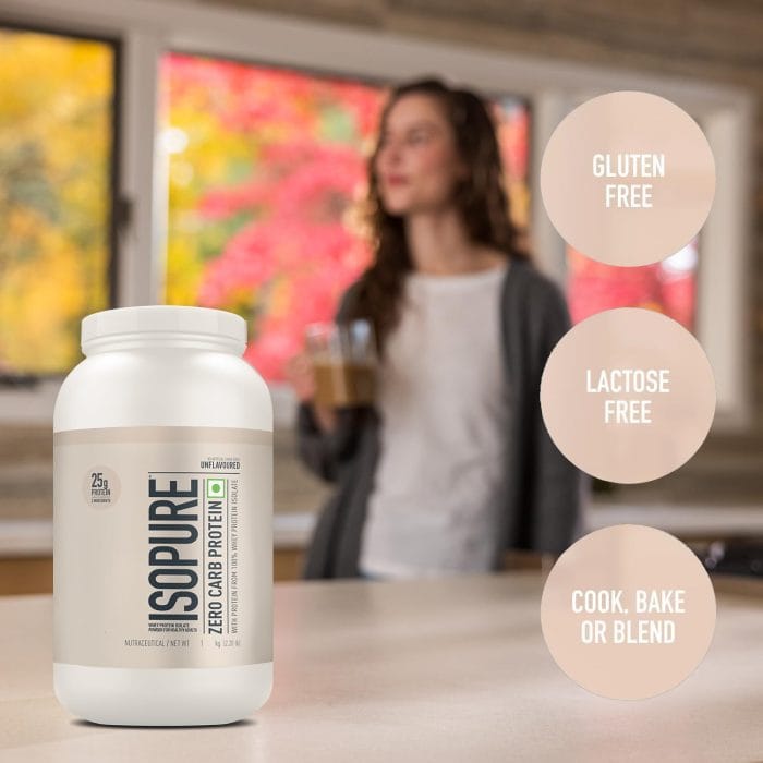 Isopure Zero Carb Protein– 1 kg / 2.2 lbs (Unflavoured) - Image 3