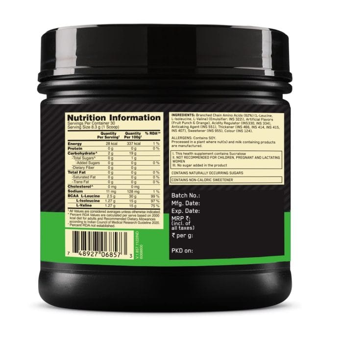 Optimum Nutrition BCAA 5000 Powder - Image 3