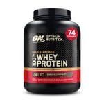 Optimum Nutrition (ON) Gold Standard 100% Whey Protein Powder - 5 lbs, 2.27 kg (Double Rich Chocolate), Primary Source Isolate,For Men and Women