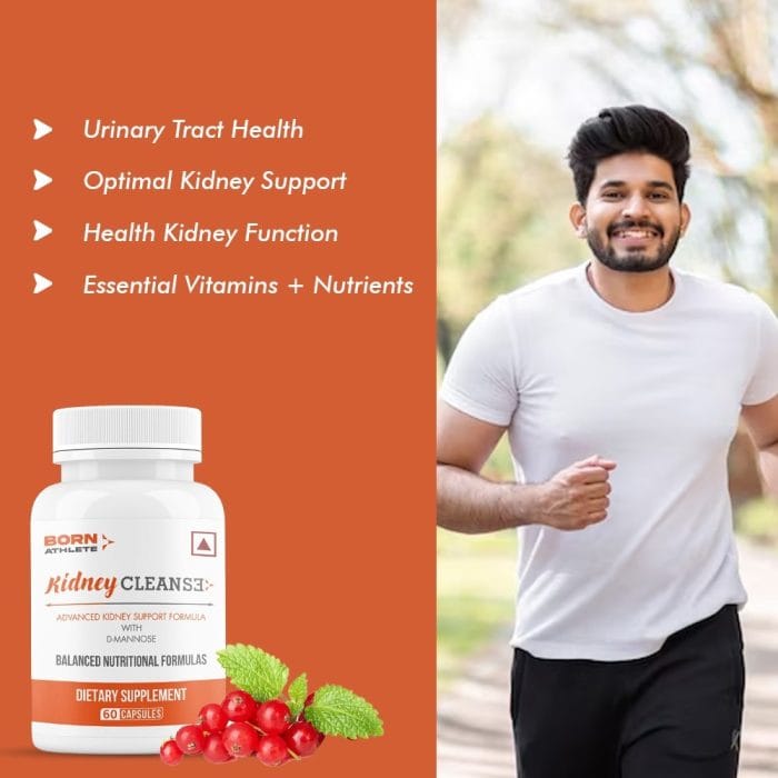 Born Athlete Kidney Cleanse I Advanced Kidney Support and Hydration Balance I Power of D-Mannose - Image 4