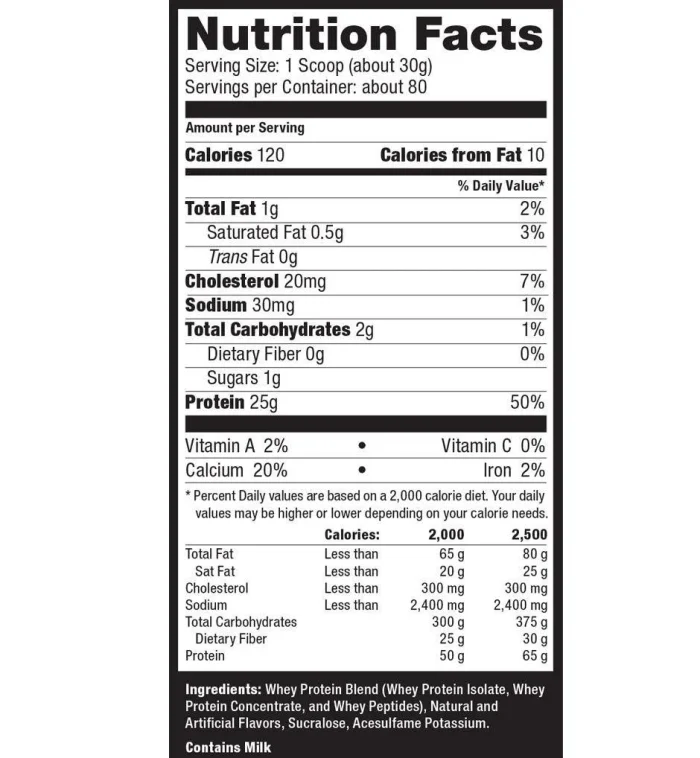 ULTIMATEN NUTRITION PROSTAR 100% WHEY PROTEIN - Image 2