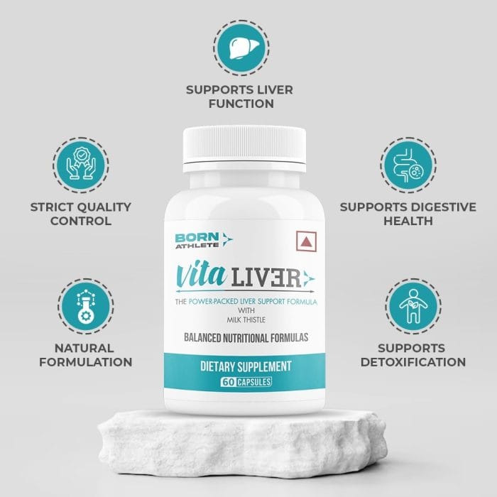 Born Athlete VITA LIVER | Advanced Liver Vitality & Health Support Formula - Image 2