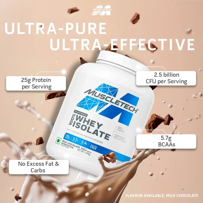 Muscletech™ Platinum 100% Whey Isolate - Image 4