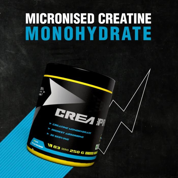Born Athlete Born Crea Pro I Creatine Monohydrate as CREAPURE I 83 Servings - Image 4