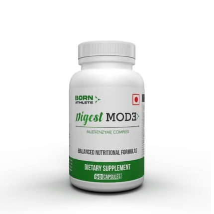 Born Athlete Digest Mode I Multi-enzyme Complex | 60 Capsules