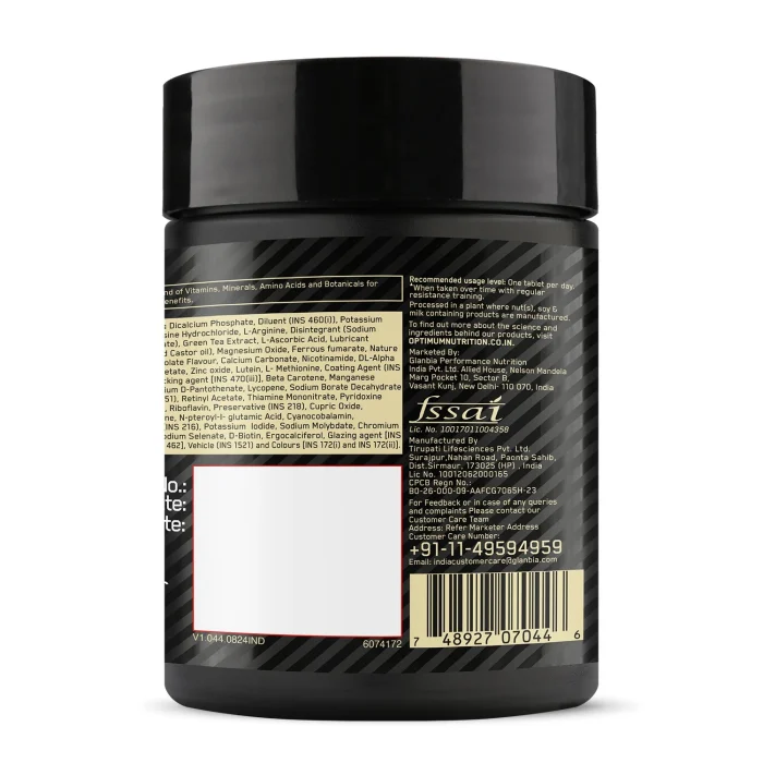 Optimum Nutrition (ON) Multivitamin for Men - 60 Tabs - Image 6