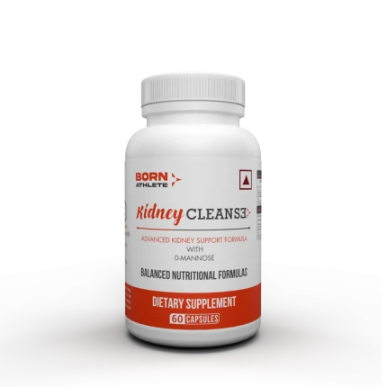 Born Athlete Kidney Cleanse I Advanced Kidney Support and Hydration Balance I Power of D-Mannose