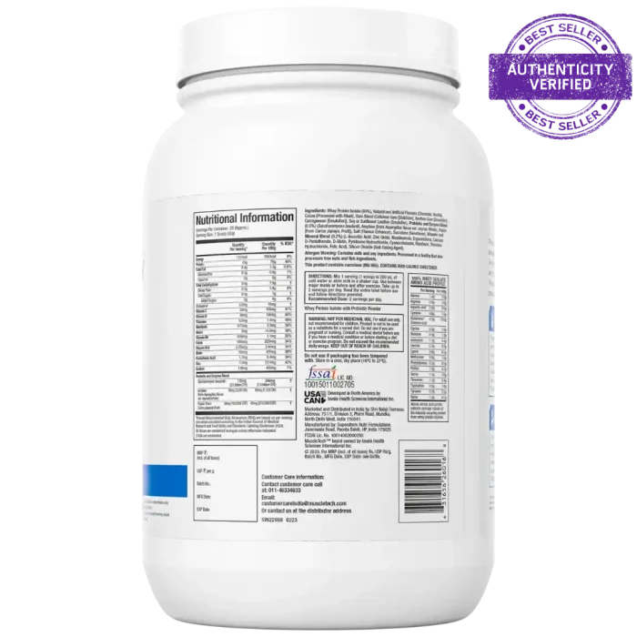 Muscletech™ Platinum 100% Whey Isolate - Image 3