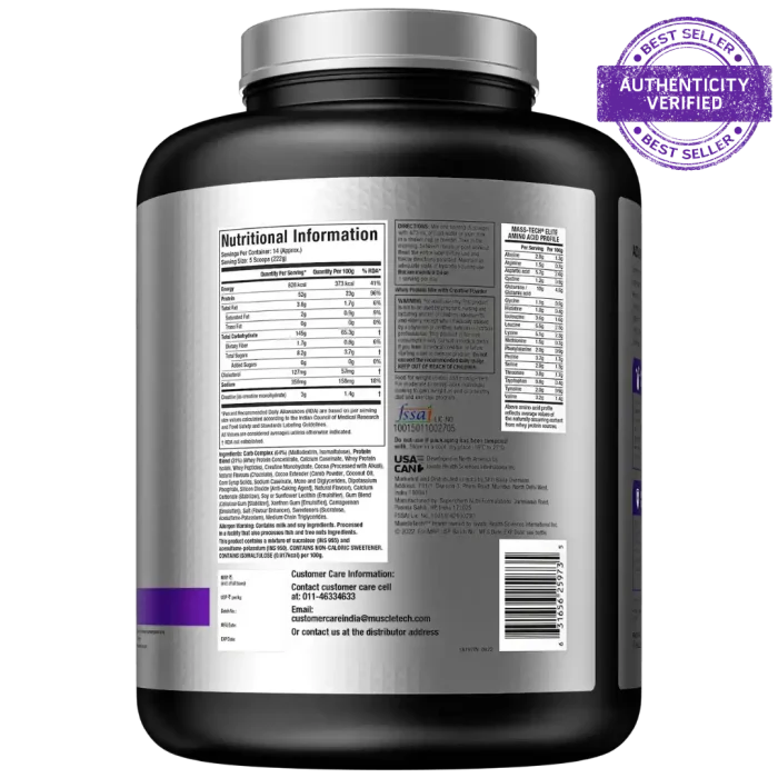 Muscletech™ Mass-Tech™ Elite - Image 4