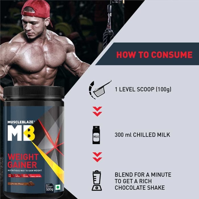 MuscleBlaze Weight Gainer with Added Digezyme - Image 7