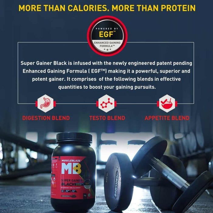 MuscleBlaze Super Gainer Black - Image 8