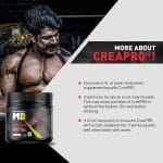 MuscleBlaze CreaPRO Creatine with Creapure® Powder from Germany - Image 2