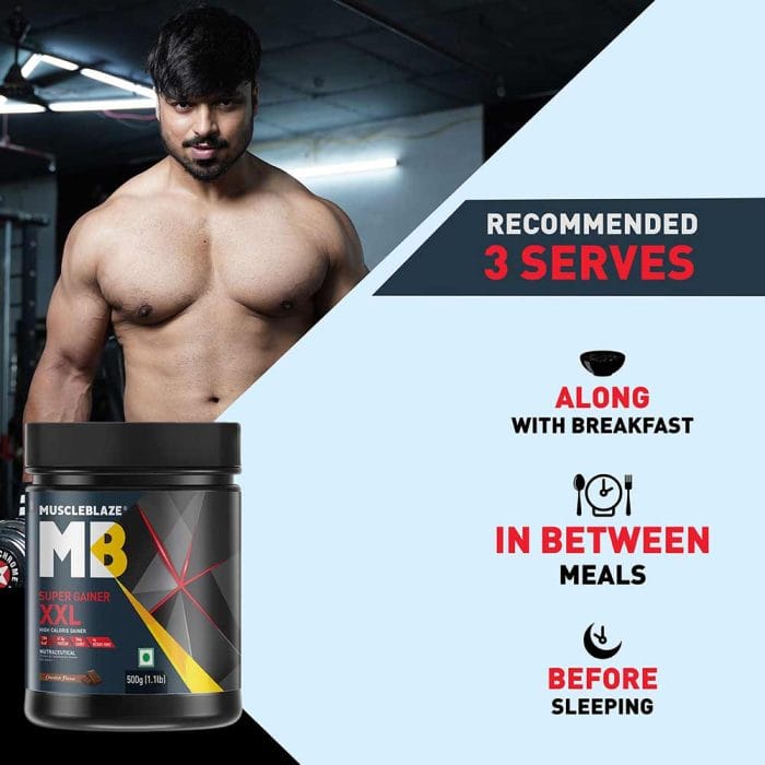 MuscleBlaze Super Gainer XXL Weight Gainer - Image 6