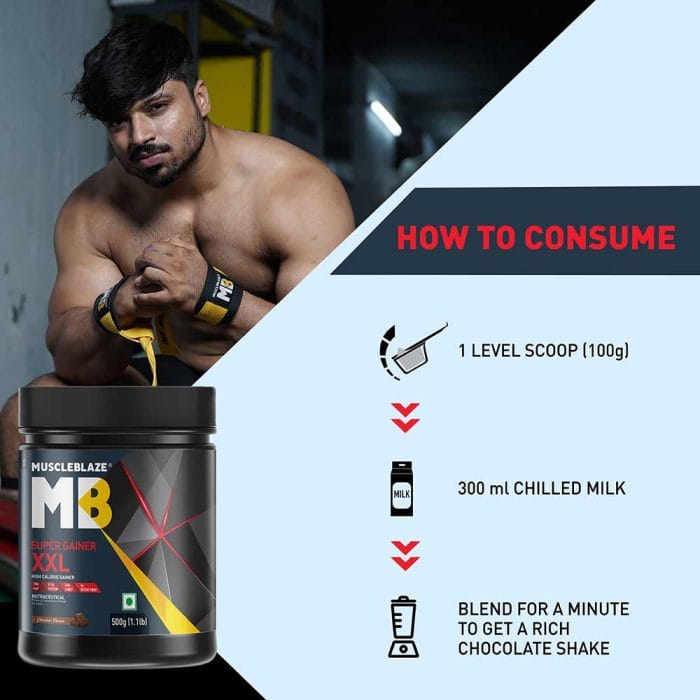 MuscleBlaze Super Gainer XXL Weight Gainer - Image 5