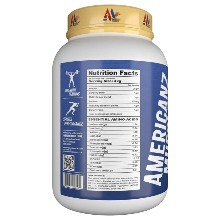 Americanz Muscles Professional Protein – High-Quality Whey Blend for Strength & Performance  2lbs & 5lbs - Image 3