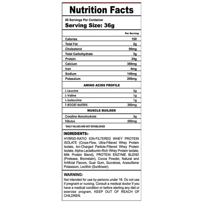 Americanz Muscles Professional Nitro+ – High-Performance Protein for Muscle Growth & Recovery 4 lbs - Image 3