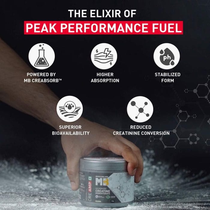 MuscleBlaze Creatine Monohydrate CreAMP - Image 11