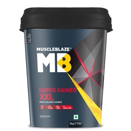 MuscleBlaze Super Gainer XXL Weight Gainer 5 kg