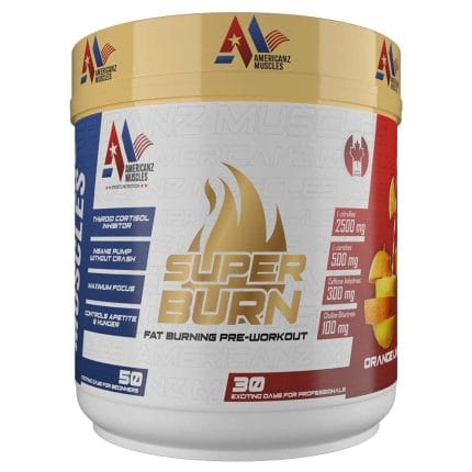 Americanz Muscles Super Burn – Powerful Fat Burner for Weight Loss, Energy & Metabolism Boost