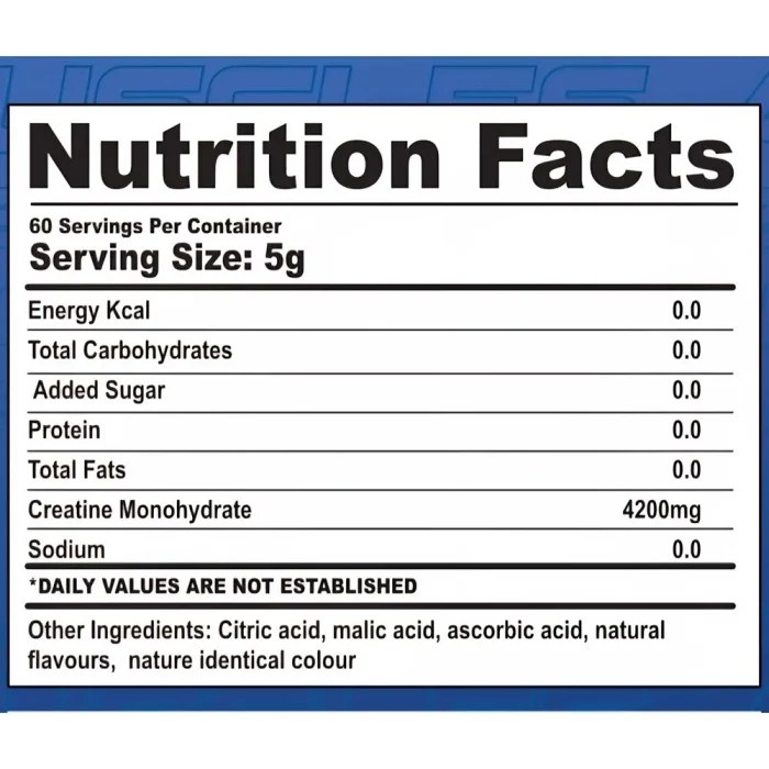 Americanz Muscles Creatine Monohydrate – 100g | Pure Micronized Creatine for Muscle Strength, Size & Recovery 60 Servings - Image 3
