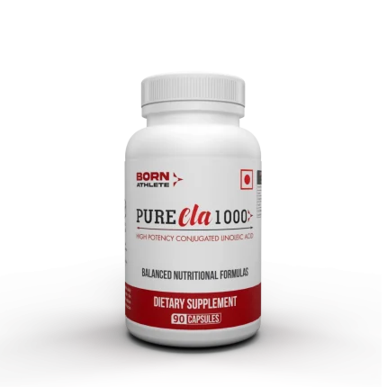 Born Athlete Pure CLA I High Potency Conjugated Linoleic Acid | 90 Capsules