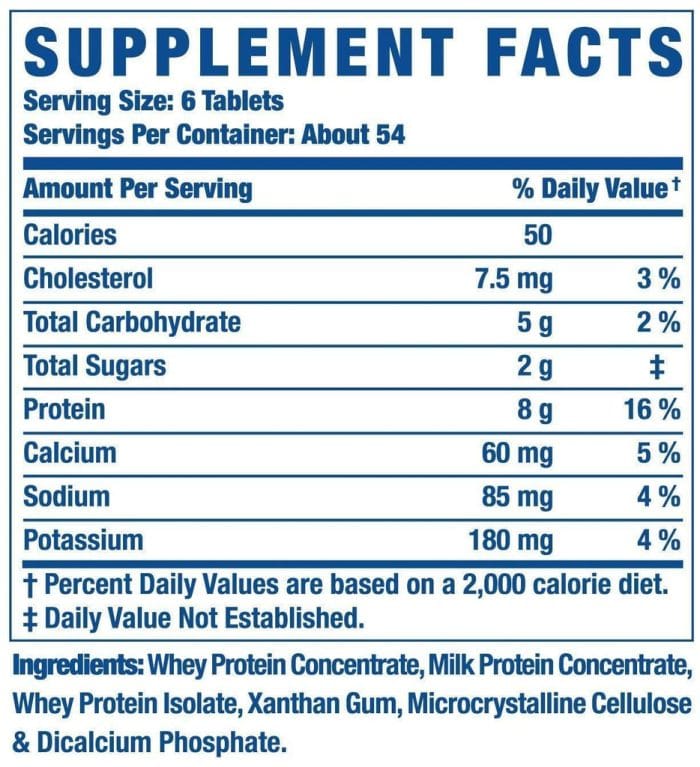 Amino 8000 - Protein Tablets - Image 2