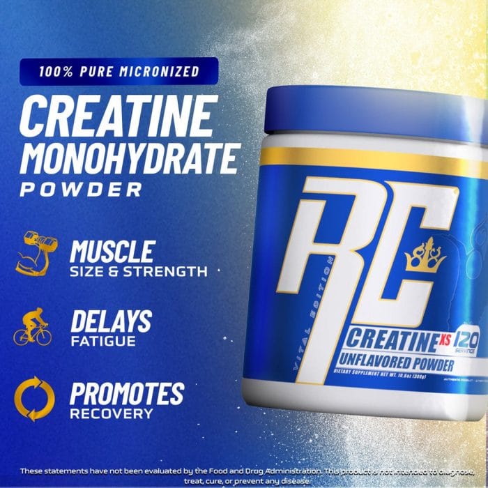 Ronnie Coleman Creatine XS Unflavoured Powder - Image 2