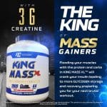 Ronnie Coleman King Mass XXL Gainer (15lb / 6lbs ) - Image 3