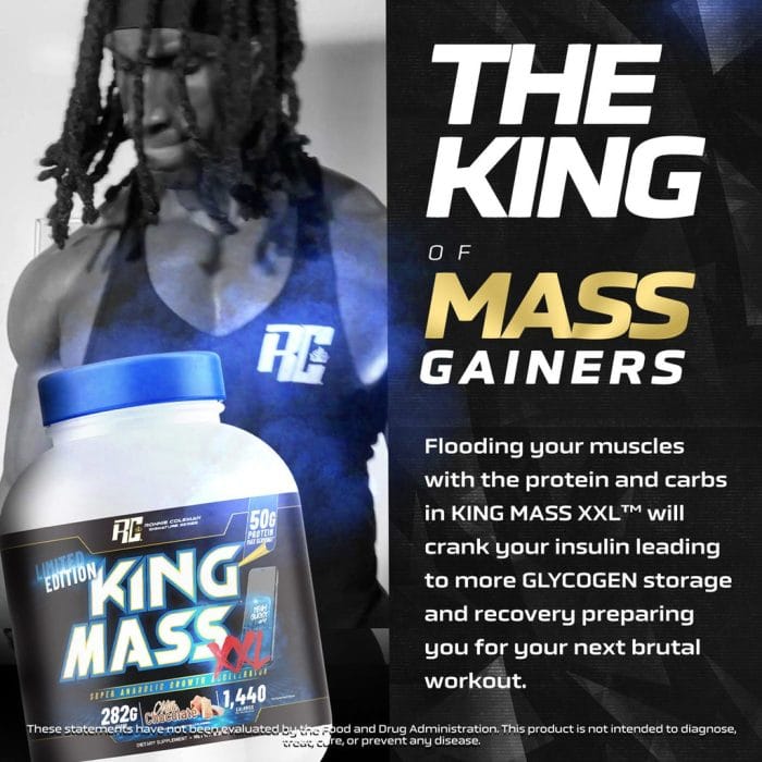 Ronnie Coleman King Mass XXL Gainer 6lbs - Image 4