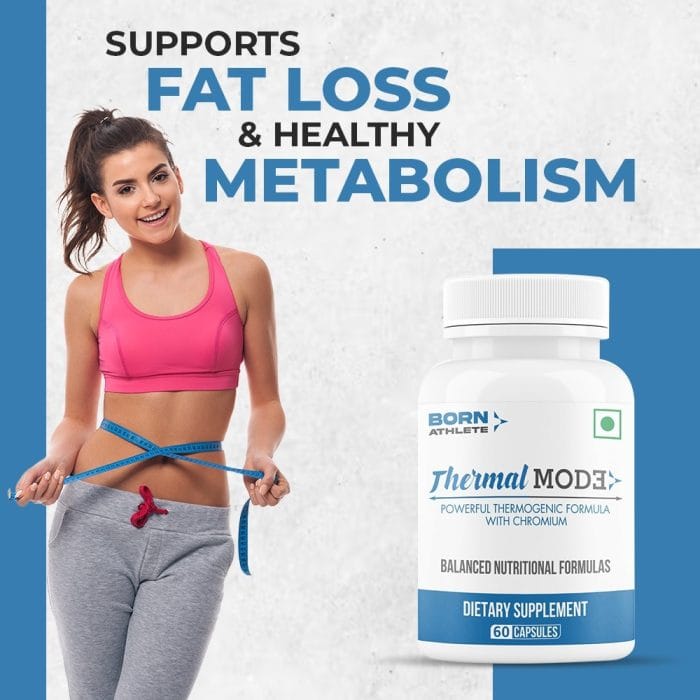 Born Athlete Thermal-Mode I Powerful Thermogenic Formula with Chromium - Image 4