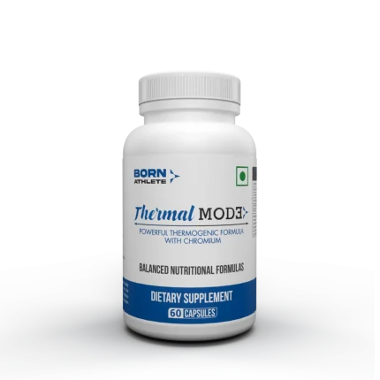 Born Athlete Thermal-Mode I Powerful Thermogenic Formula with Chromium