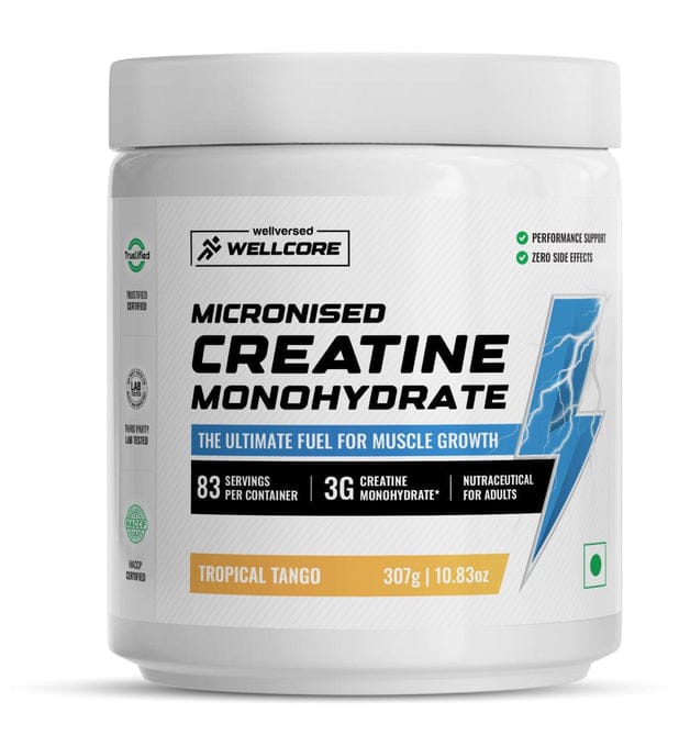 Wellcore Creatine 307gms Flavoured