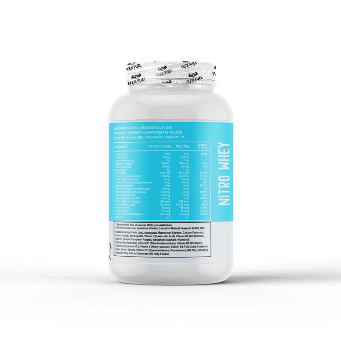 Flex Fuel Nitro Whey – 1Kg / 2Kg & 4 Kg - Image 3
