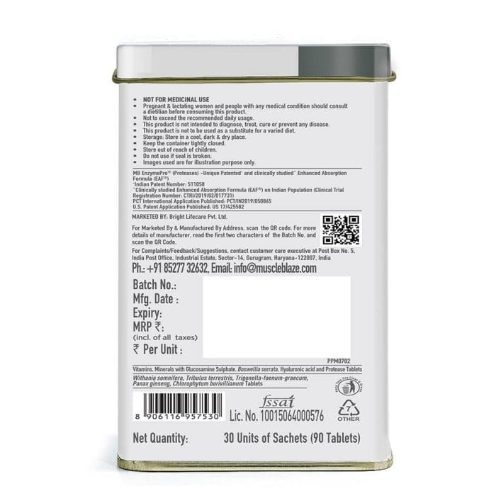 MuscleBlaze Biozyme 5 in 1 Multivitamin - Image 8