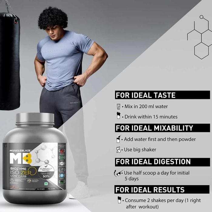 MuscleBlaze Biozyme Iso-Zero 2 kg - Image 5