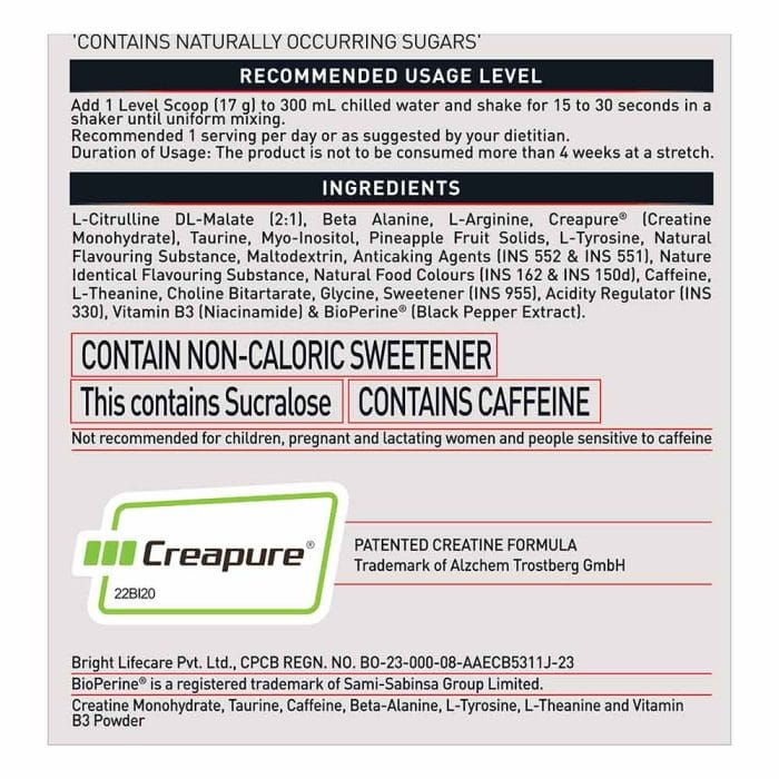 MuscleBlaze Pre Workout WrathX - Image 6