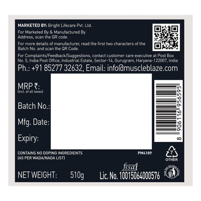 MuscleBlaze Pre Workout WrathX - Image 7